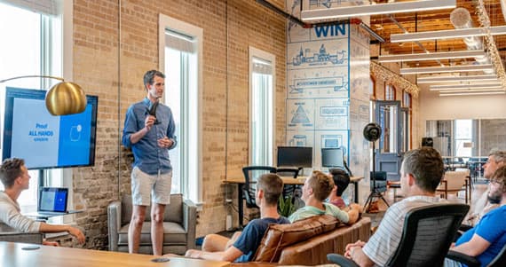 Co-Work Mutterstadt Innenansicht